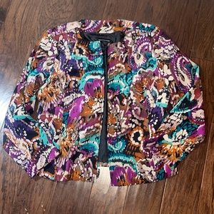 Molly & Maxx Full Zip Multicolor Jacket